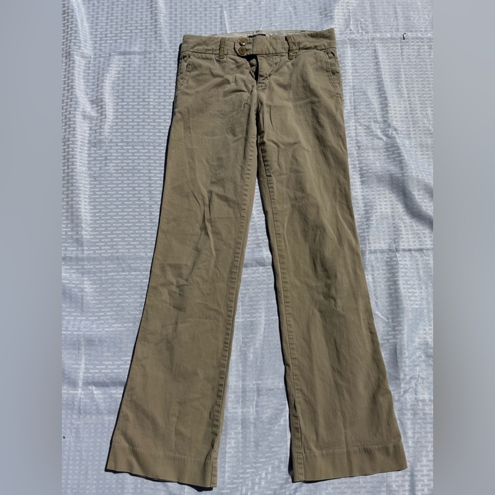 Size 2 Bootcut Khakis Stretch Cotton American Eagle Outfitters